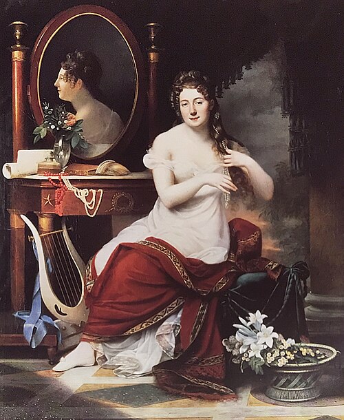 Portrait de Madame Fleury, 1812, Adèle Romany