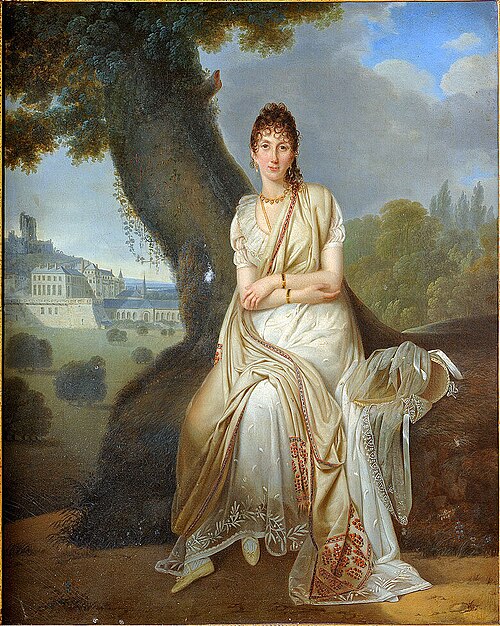 Portrait d'Elisabeth de Montmorency, 1804, Adèle Romany