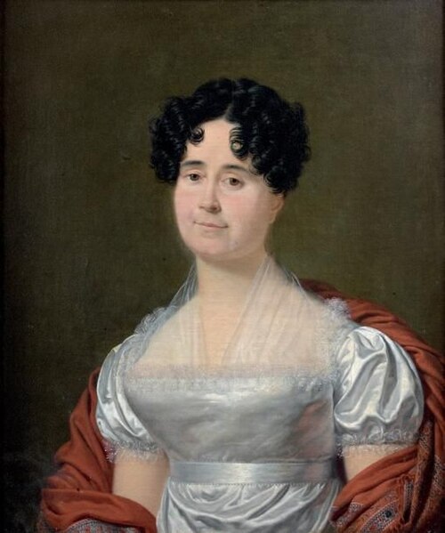 Portrait de Madame Michelot-Garnier, 1813, Adèle Romany