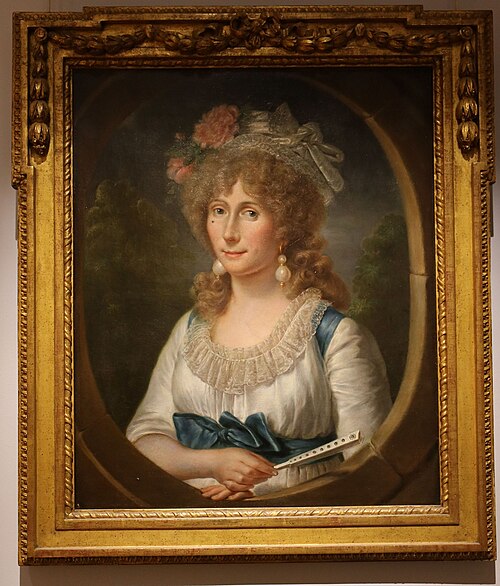 Portrait de Julie Candeille, 1791, Adèle Romany