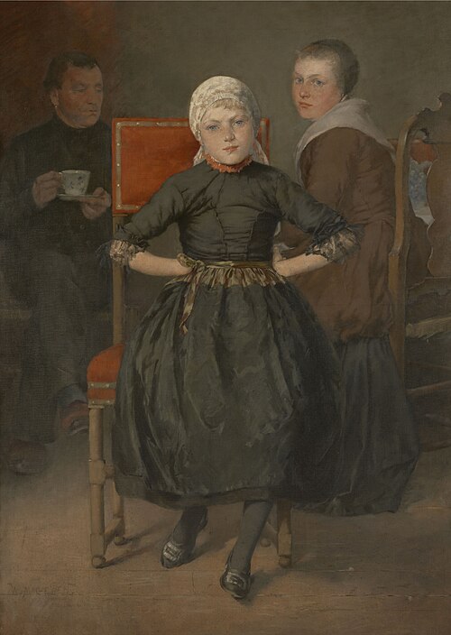 Famille hollandaise, 1894, Walter MacEwen