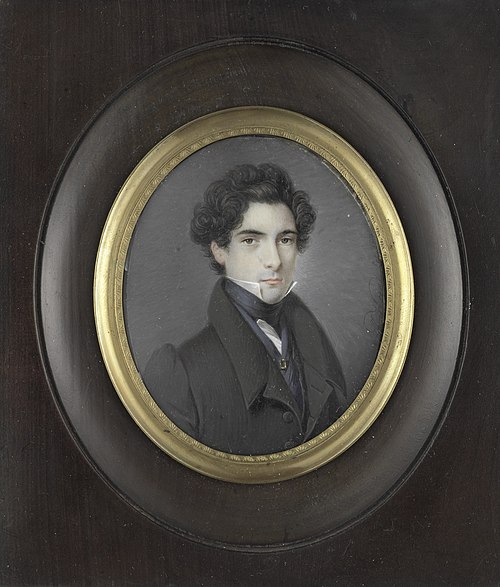 Frederik Adrian (1804-74), graaf van Limburg Stirum of Thomas Henry (1804-42), graaf van Limburg Sti, 1832, Johannes Hari