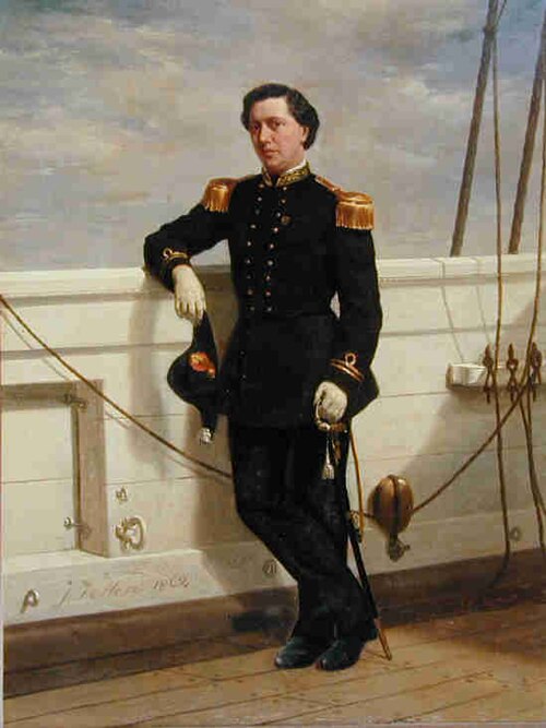 Portrait of Trojen, 1862, Johannes Vetten