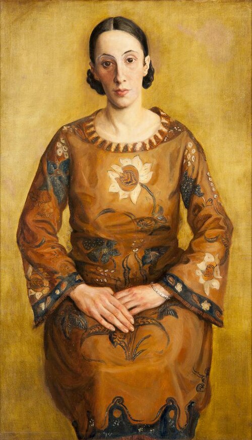 Portrait of Isidora Frederika Mogendorff (1907-1985), 1929, Mozes Cohen