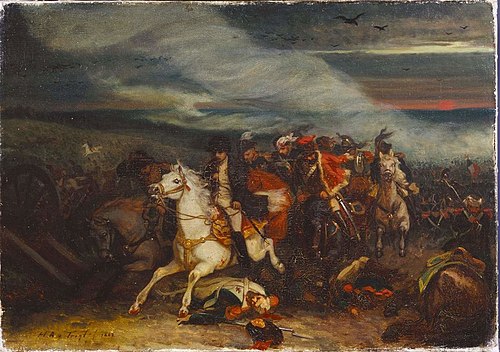 Battle of Waterloo, 1862, Hendrik Albert van Trigt