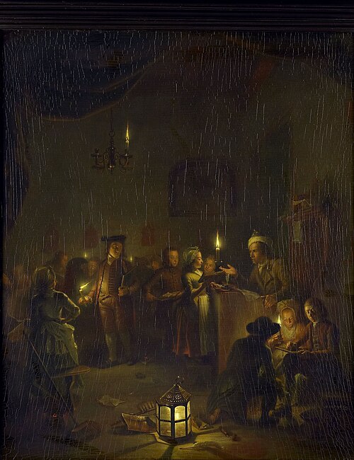 L'école du soir, 1786, Michiel Versteeg