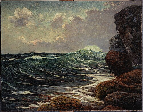 La marée montante à Port-Blanc, 1914, Maxime Maufra