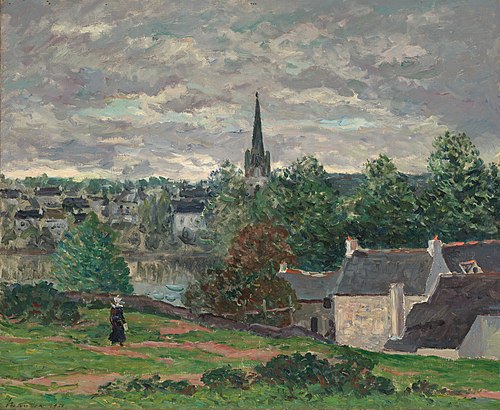 The Village of Rosporden (Finistere), 1911, Maxime Maufra