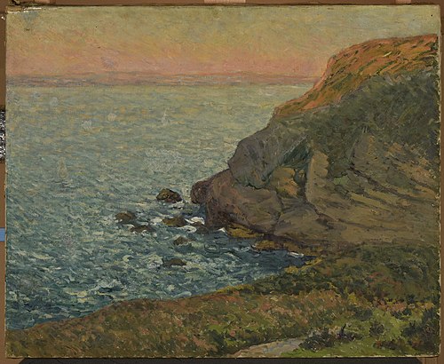 Dernières lueurs du jour (Morgat), 1899, Maxime Maufra