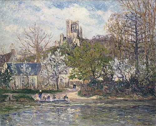 Springtime at Lavardin (Touraine), 1907, Maxime Maufra