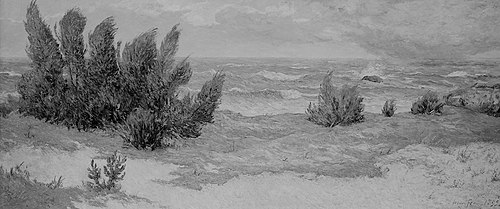 Coup de vent, 1899, Maxime Maufra