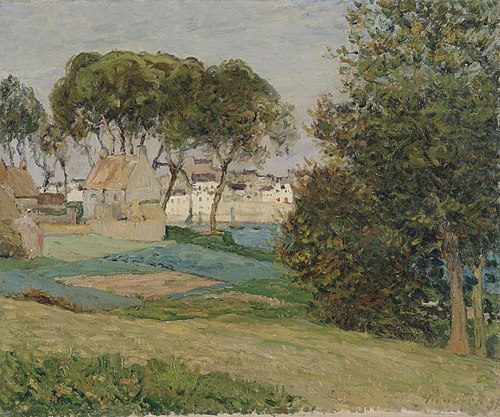 Douarnenez, Paysage d'octobre, 1896, Maxime Maufra