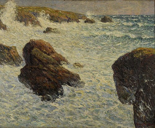 La Tempête à Quiberon, 1904, Maxime Maufra