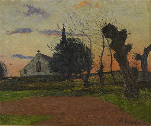 Soleil couchant, Cadol, 1880, Maxime Maufra