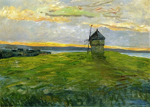 Paysage avec moulin, 1900, Maxime Maufra