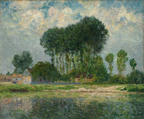 Bords de Seine aux Andelys, 1902, Maxime Maufra