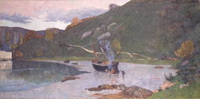 Le port de Pont-Aven, 1893, Maxime Maufra