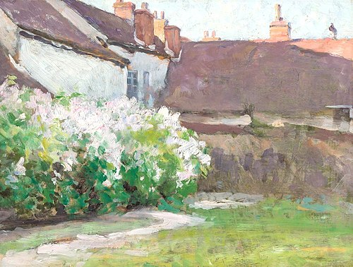 Afternoon Shadows, Grez, France, , Robert Vonnoh