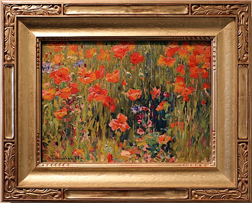 papaveri, 1888, Robert Vonnoh