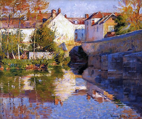 Beside the River (Grez), , Robert Vonnoh