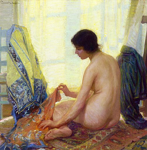 Leah, 1923, Robert Vonnoh