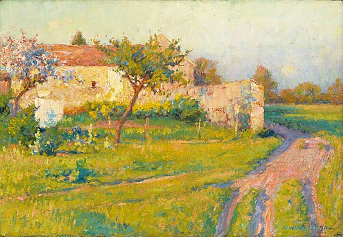 Spring in France, 1890, Robert Vonnoh
