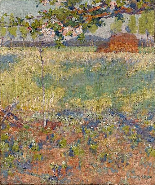 Printemps en France, 1890, Robert Vonnoh