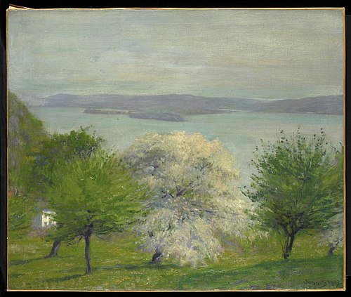Apple Bloom, 1903, Robert Vonnoh