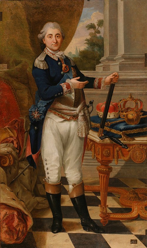 Portrait of Stanisław Augustus, 1883, Józef Ksawery Heski junior ці Hestke