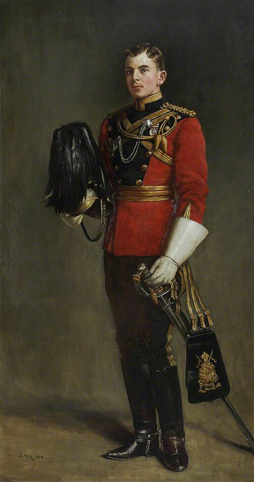 Second Lieutenant Edward Younger (1882–1901), 16th Queen’s Own Lancers, c.1901, 1902, Charles Martin Hardie