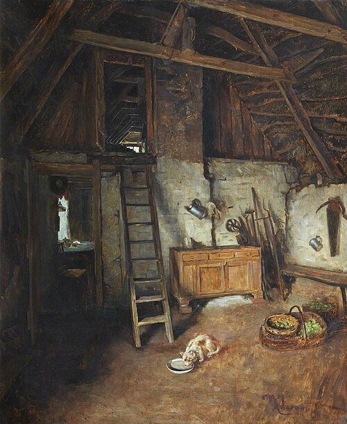 Interior, Ancrum, 1896, Charles Martin Hardie