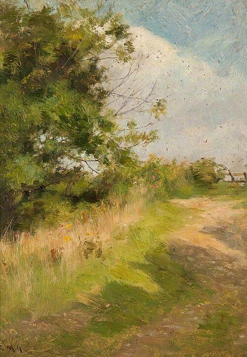 Landscape, , Charles Martin Hardie