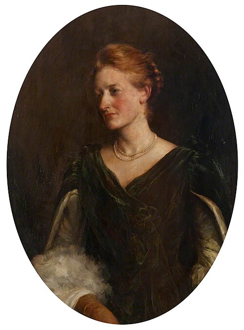 Portrait of a Woman, , Charles Martin Hardie