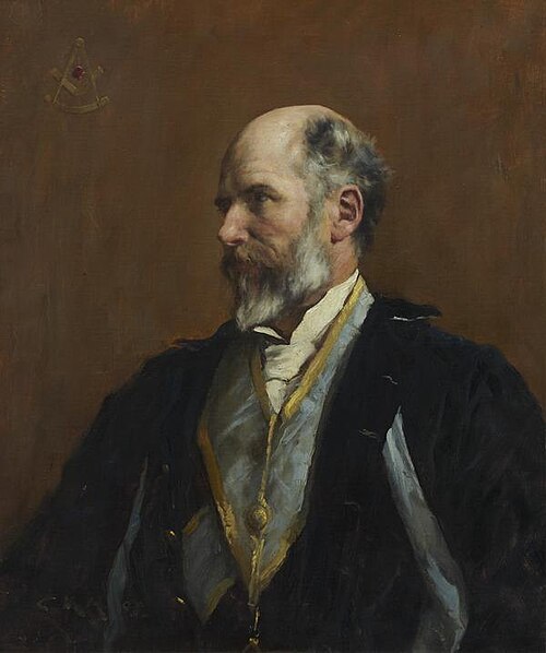 William Grant Stevenson, 1849 - 1919. Painter and sculptor, 1893, Charles Martin Hardie