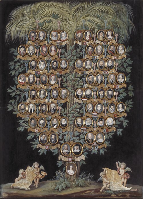 Hedvig Eleonoras drottning av Sverige stamträd, 1704, Erik Utterhielm