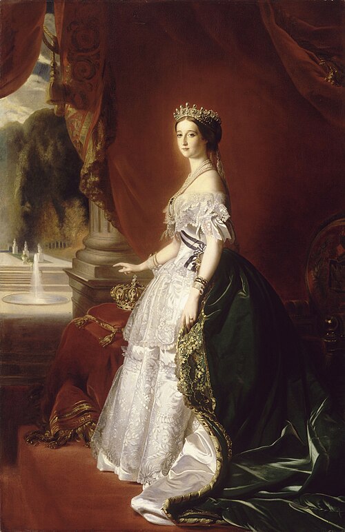 L'Impératrice Eugénie, 1856, Pierre-Désiré Guillemet
