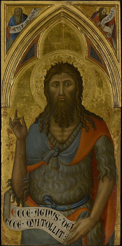 Saint John the Baptist, 1350, Luca di Tommè