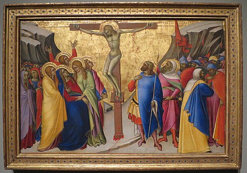 La Crucifixion, 1365, Luca di Tommè