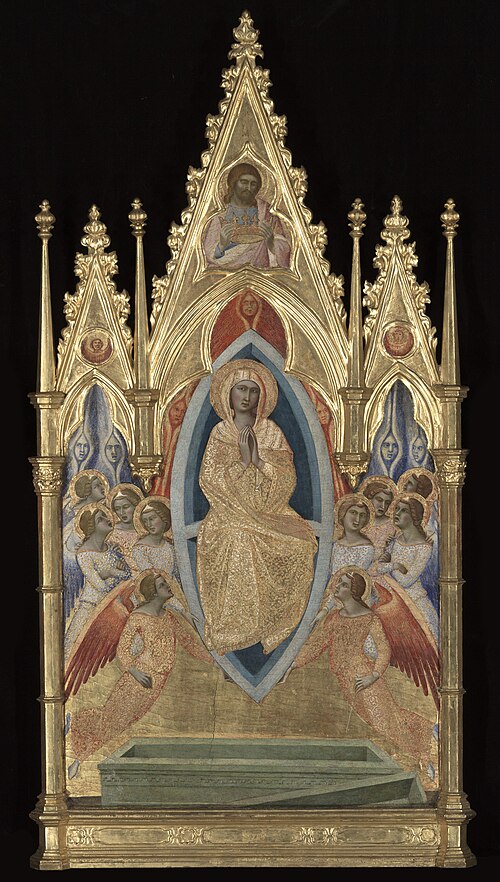 The Assumption of the Virgin, 1362, Luca di Tommè