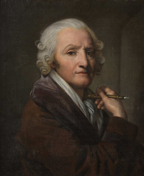 Portrait de Jean-Baptiste Greuze, 1804, Anna Greuze