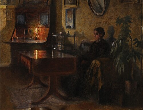 I skumringen, 1905, Ragnhild Thrane