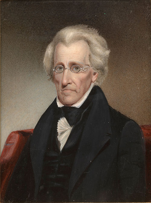 Andrew Jackson, 1840, James Tooley