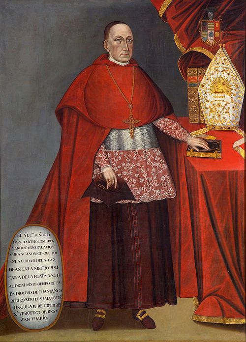 Bartholomew Fabro y Palacios, Bishop of Huamanga, 1795, José Núñez de Sotomayor