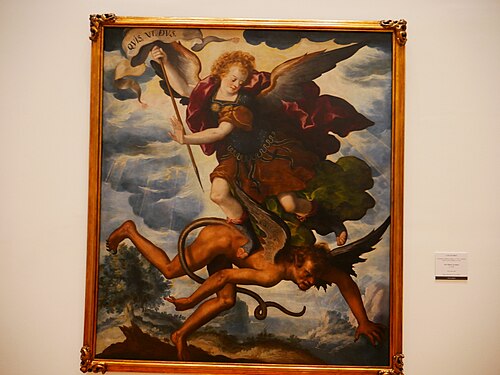 Saint Michael the Archangel, 1620, Luis Juárez