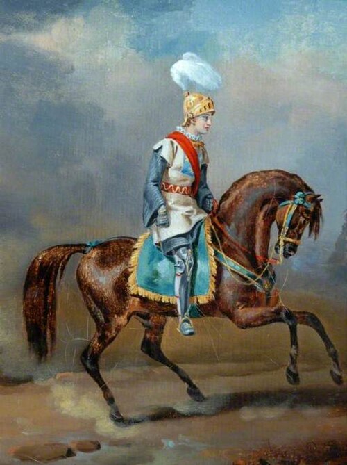 A Knight on a Horse, 1823, Noël-Dieudonné Finart