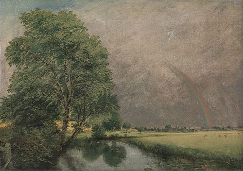 The Rainbow, near Salisbury, 1829, John, III Dunthorne