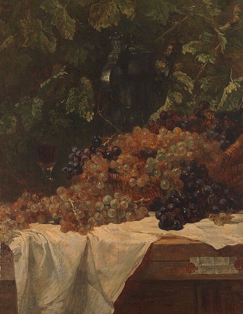 De wijn is een spotter, 1877, Adolphe Mouilleron