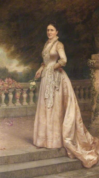 Matilda Maria Helena (Maude) Brassey, née Bingham (1851–1943), of Heythrop Park, 1892, Samuel Sidley