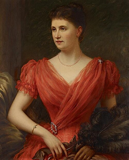 Arabella Bray, Lady Wolfe-Murray, d. 1909, 1890, Samuel Sidley