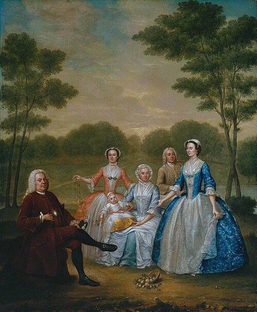 The Betts Family, 1746, Stephen Slaughter